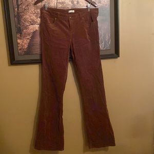 Edyson Brown corduroy bootcut pants 29